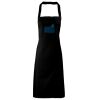 PR102 Premier Grembiule con pettorina senza tasche lavabile a 60° 100% cotone organico 240gr Thumbnail