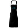 PR102 Premier Grembiule con pettorina senza tasche lavabile a 60° 100% cotone organico 240gr Thumbnail