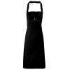 PR102 Premier Grembiule con pettorina senza tasche lavabile a 60° 100% cotone organico 240gr Thumbnail