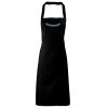 PR102 Premier Grembiule con pettorina senza tasche lavabile a 60° 100% cotone organico 240gr Thumbnail