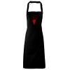 PR102 Premier Grembiule con pettorina senza tasche lavabile a 60° 100% cotone organico 240gr Thumbnail