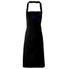 PR102 Premier Grembiule con pettorina senza tasche lavabile a 60° 100% cotone organico 240gr Thumbnail