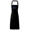PR102 Premier Grembiule con pettorina senza tasche lavabile a 60° 100% cotone organico 240gr Thumbnail