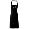 PR102 Premier Grembiule con pettorina senza tasche lavabile a 60° 100% cotone organico 240gr Thumbnail
