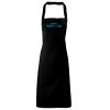PR102 Premier Grembiule con pettorina senza tasche lavabile a 60° 100% cotone organico 240gr Thumbnail