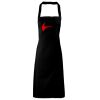 PR102 Premier Grembiule con pettorina senza tasche lavabile a 60° 100% cotone organico 240gr Thumbnail