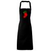 PR102 Premier Grembiule con pettorina senza tasche lavabile a 60° 100% cotone organico 240gr Thumbnail