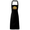 PR102 Premier Grembiule con pettorina senza tasche lavabile a 60° 100% cotone organico 240gr Thumbnail