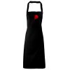 PR102 Premier Grembiule con pettorina senza tasche lavabile a 60° 100% cotone organico 240gr Thumbnail