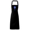 PR102 Premier Grembiule con pettorina senza tasche lavabile a 60° 100% cotone organico 240gr Thumbnail