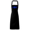 PR102 Premier Grembiule con pettorina senza tasche lavabile a 60° 100% cotone organico 240gr Thumbnail