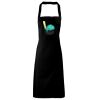 PR102 Premier Grembiule con pettorina senza tasche lavabile a 60° 100% cotone organico 240gr Thumbnail