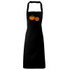 PR102 Premier Grembiule con pettorina senza tasche lavabile a 60° 100% cotone organico 240gr Thumbnail