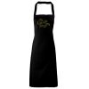 PR102 Premier Grembiule con pettorina senza tasche lavabile a 60° 100% cotone organico 240gr Thumbnail