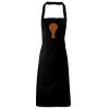 PR102 Premier Grembiule con pettorina senza tasche lavabile a 60° 100% cotone organico 240gr Thumbnail