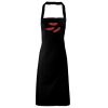 PR102 Premier Grembiule con pettorina senza tasche lavabile a 60° 100% cotone organico 240gr Thumbnail