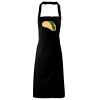 PR102 Premier Grembiule con pettorina senza tasche lavabile a 60° 100% cotone organico 240gr Thumbnail
