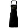 PR102 Premier Grembiule con pettorina senza tasche lavabile a 60° 100% cotone organico 240gr Thumbnail