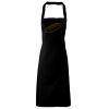 PR102 Premier Grembiule con pettorina senza tasche lavabile a 60° 100% cotone organico 240gr Thumbnail