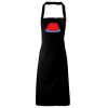 PR102 Premier Grembiule con pettorina senza tasche lavabile a 60° 100% cotone organico 240gr Thumbnail