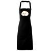 PR102 Premier Grembiule con pettorina senza tasche lavabile a 60° 100% cotone organico 240gr Thumbnail