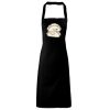 PR102 Premier Grembiule con pettorina senza tasche lavabile a 60° 100% cotone organico 240gr Thumbnail