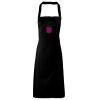 PR102 Premier Grembiule con pettorina senza tasche lavabile a 60° 100% cotone organico 240gr Thumbnail