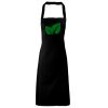 PR102 Premier Grembiule con pettorina senza tasche lavabile a 60° 100% cotone organico 240gr Thumbnail