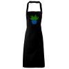 PR102 Premier Grembiule con pettorina senza tasche lavabile a 60° 100% cotone organico 240gr Thumbnail