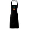 PR102 Premier Grembiule con pettorina senza tasche lavabile a 60° 100% cotone organico 240gr Thumbnail