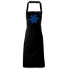 PR102 Premier Grembiule con pettorina senza tasche lavabile a 60° 100% cotone organico 240gr Thumbnail