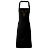 PR102 Premier Grembiule con pettorina senza tasche lavabile a 60° 100% cotone organico 240gr Thumbnail