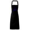 PR102 Premier Grembiule con pettorina senza tasche lavabile a 60° 100% cotone organico 240gr Thumbnail