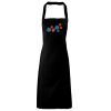 PR102 Premier Grembiule con pettorina senza tasche lavabile a 60° 100% cotone organico 240gr Thumbnail