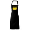 PR102 Premier Grembiule con pettorina senza tasche lavabile a 60° 100% cotone organico 240gr Thumbnail