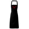 PR102 Premier Grembiule con pettorina senza tasche lavabile a 60° 100% cotone organico 240gr Thumbnail