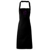 PR102 Premier Grembiule con pettorina senza tasche lavabile a 60° 100% cotone organico 240gr Thumbnail