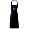 PR102 Premier Grembiule con pettorina senza tasche lavabile a 60° 100% cotone organico 240gr Thumbnail