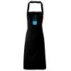 PR102 Premier Grembiule con pettorina senza tasche lavabile a 60° 100% cotone organico 240gr Thumbnail