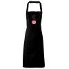PR102 Premier Grembiule con pettorina senza tasche lavabile a 60° 100% cotone organico 240gr Thumbnail