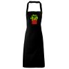 PR102 Premier Grembiule con pettorina senza tasche lavabile a 60° 100% cotone organico 240gr Thumbnail