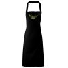 PR102 Premier Grembiule con pettorina senza tasche lavabile a 60° 100% cotone organico 240gr Thumbnail