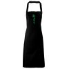 PR102 Premier Grembiule con pettorina senza tasche lavabile a 60° 100% cotone organico 240gr Thumbnail
