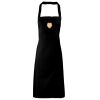 PR102 Premier Grembiule con pettorina senza tasche lavabile a 60° 100% cotone organico 240gr Thumbnail