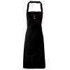 PR102 Premier Grembiule con pettorina senza tasche lavabile a 60° 100% cotone organico 240gr Thumbnail
