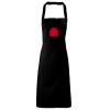 PR102 Premier Grembiule con pettorina senza tasche lavabile a 60° 100% cotone organico 240gr Thumbnail