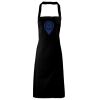 PR102 Premier Grembiule con pettorina senza tasche lavabile a 60° 100% cotone organico 240gr Thumbnail