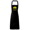 PR102 Premier Grembiule con pettorina senza tasche lavabile a 60° 100% cotone organico 240gr Thumbnail