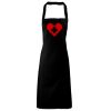 PR102 Premier Grembiule con pettorina senza tasche lavabile a 60° 100% cotone organico 240gr Thumbnail