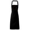 PR102 Premier Grembiule con pettorina senza tasche lavabile a 60° 100% cotone organico 240gr Thumbnail